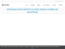 Tablet Screenshot of mambu.it